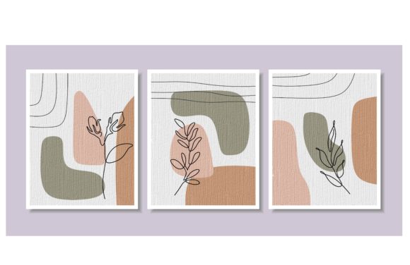 Download Botanical Wall Art Vector Set. - Wall art vector Collection