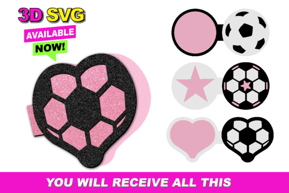 Download Soccer Card 3D SVG - Premium Resources