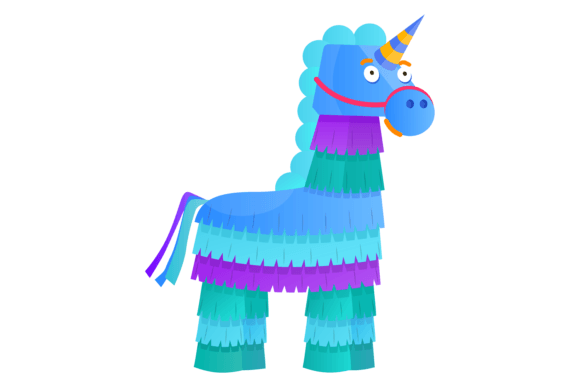 Download Paper Pinata Toy. Cartoon Horse for Mexi - Cartoon horse Collection