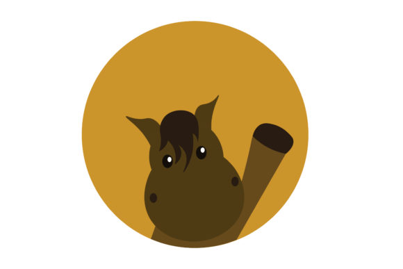 Download Cartoon Horse Waving - Cartoon horse Collection