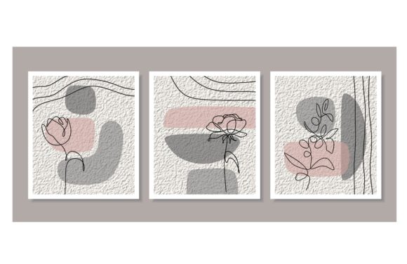 Download Botanical Wall Art Vector Set. - Wall art vector Collection