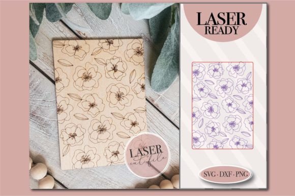 Download Rectangle Floral Sign Laser SVG - Sign laser svg Collection